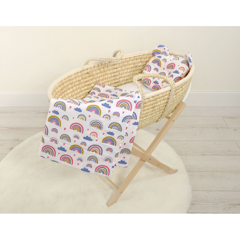 Duvet with pillow Teddy - 2pcs set - rainbow
