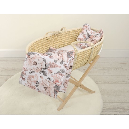 Duvet with pillow Teddy - 2pcs set - sepia roses Duvet with pillow Teddy - 2pcs set - sepia roses