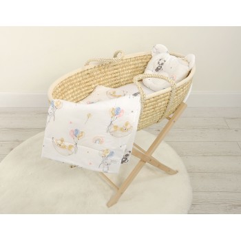 Duvet with pillow Teddy - 2pcs set - balloons