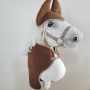 Σετ Αξεσουάρ για Hobby Horse A3: Fleece Κουβέρτα και Ωτοασπίδες - brown