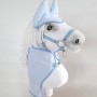Σετ Αξεσουάρ για Hobby Horse A3: Fleece Κουβέρτα και Ωτοασπίδες - light blue