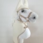 Σετ Αξεσουάρ για Hobby Horse A3: Fleece Κουβέρτα και Ωτοασπίδες - cream