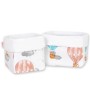 Set of 2 storage baskets - colorful balloons