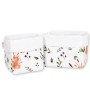 Set of 2 storage baskets - white squirrel
