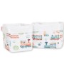 Set of 2 storage baskets - Turquoise train