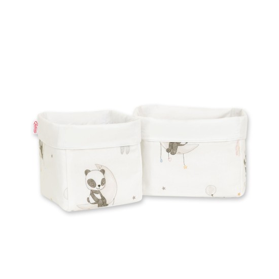 Set of 2 storage baskets - Balloons Set of 2 storage baskets - Balloons