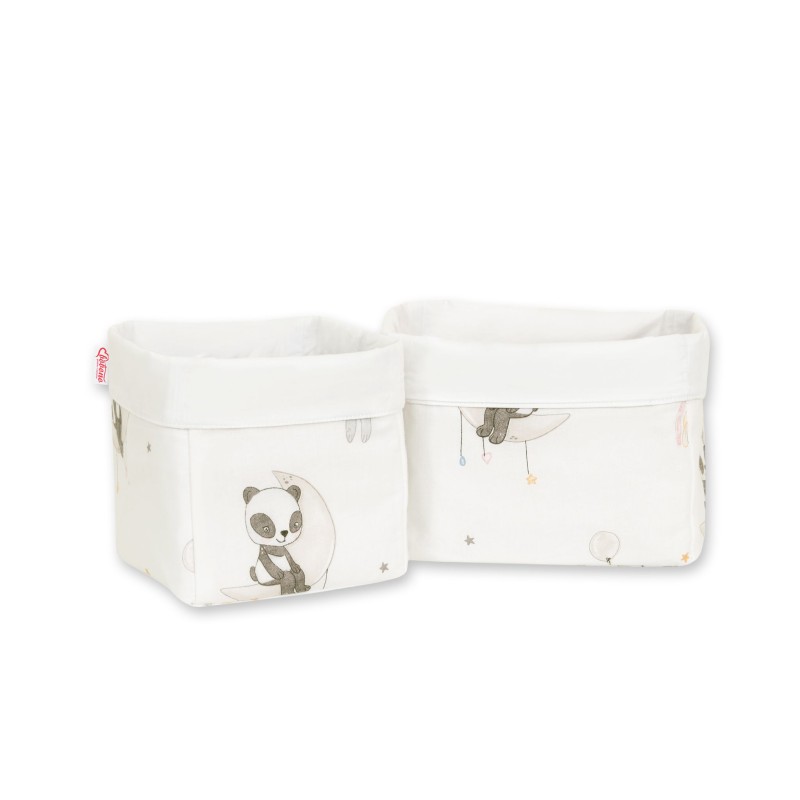 Set of 2 storage baskets -  Balloons