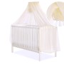 Mosquito-net made of chiffon - cream