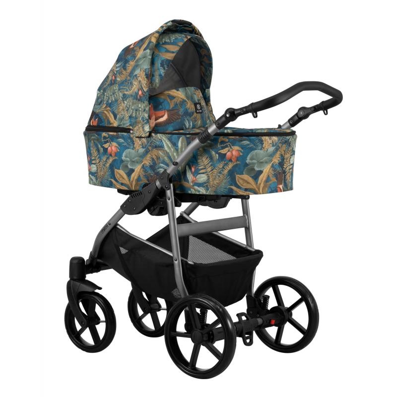 Σύστημα Μεταφοράς Μωρού 3 σε 1 - Kunert Mata - 01 Jungle - Grey Frame