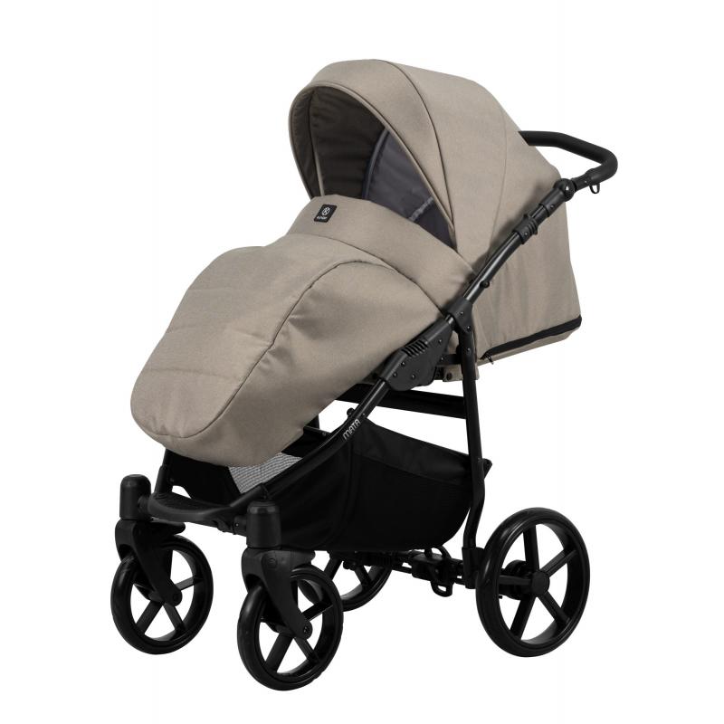 Σύστημα Μεταφοράς Μωρού 3 σε 1 - Kunert Mata - 02 Mocca - Black Frame