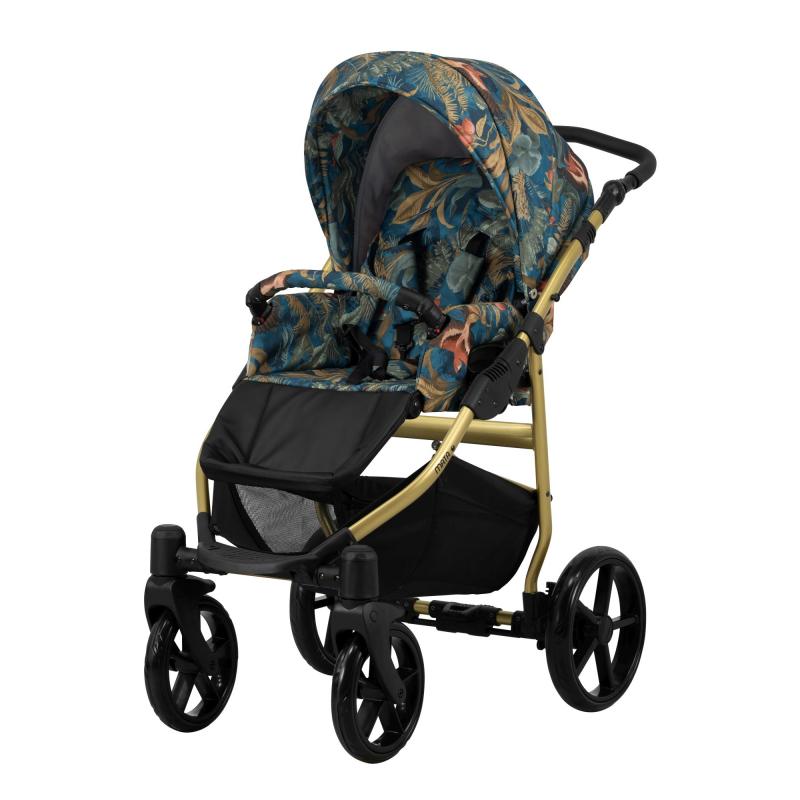 Σύστημα Μεταφοράς Μωρού 3 σε 1 - Kunert Mata - 01 Jungle - Gold Frame