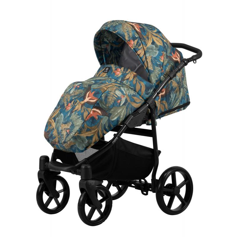 Σύστημα Μεταφοράς Μωρού 3 σε 1 - Kunert Mata - 01 Jungle - Black Frame