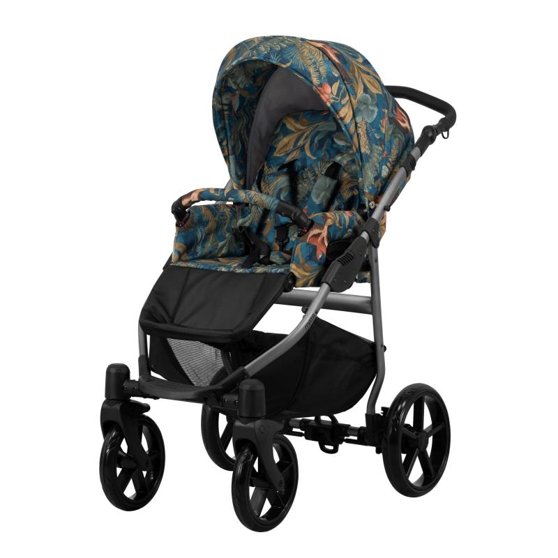 Σύστημα Μεταφοράς Μωρού 3 σε 1 - Kunert Mata - 01 Jungle - Grey Frame