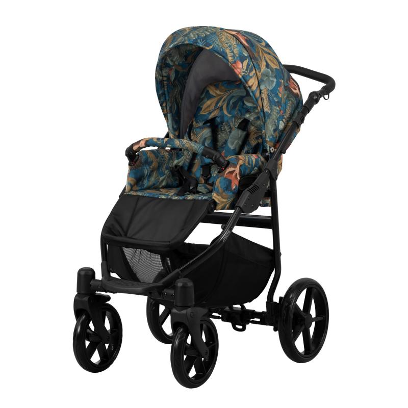 Σύστημα Μεταφοράς Μωρού 3 σε 1 - Kunert Mata - 01 Jungle - Black Frame