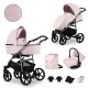 Σύστημα Μεταφοράς Μωρού 3 σε 1 - Kunert Mata - 06 Pink - Grey Frame