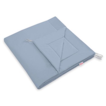 Double-sided teepee playmat- pastel blue