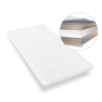 Βρεφικό Στρώμα από Κοκοφοίνικα και Latex για Κούνια 120x60cm