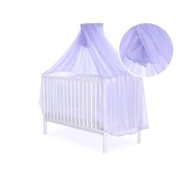 Mosquito-net made of chiffon-  white