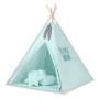 Παιδική Σκηνή - Teepee + Χαλάκι + Μαξιλάρια + Διακοσμητικά Φτερά - mint