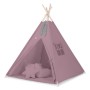 Παιδική Σκηνή - Teepee + Χαλάκι + Μαξιλάρια + Διακοσμητικά Φτερά - pastel violet