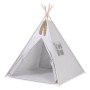 MINI Set: Teepees tent+play mat+ decorative feathers -gray