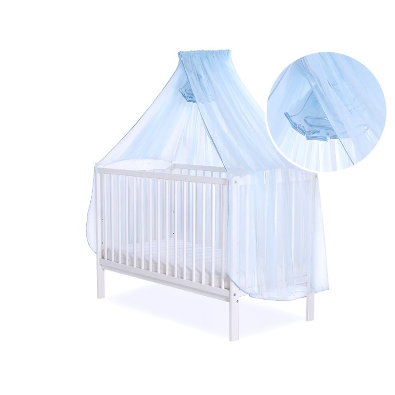 Κουνουπιέρα από chiffon - blue