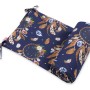 Universal bumper for cot - dream catchers dark blue
