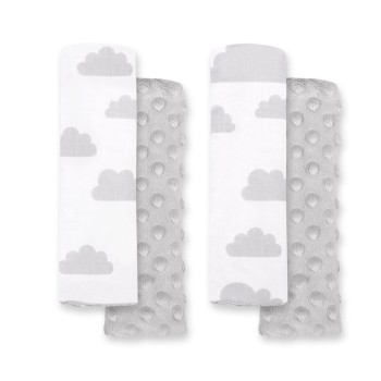 Μαξιλαράκια Ζώνης Αυτοκινήτου - clouds gray/gray