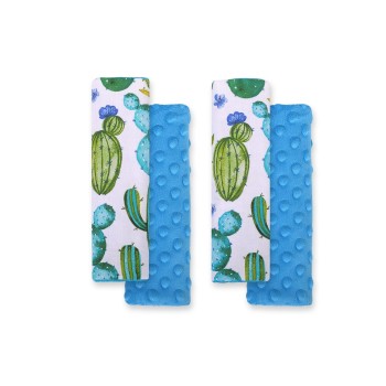 Μαξιλαράκια Ζώνης Αυτοκινήτου - cactus/turquoise