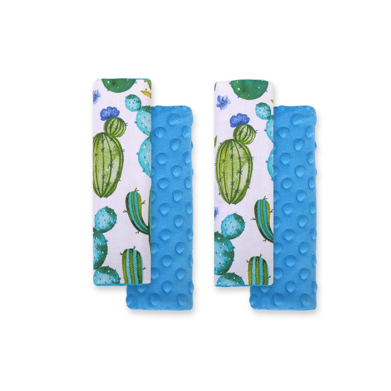 Μαξιλαράκια Ζώνης Αυτοκινήτου - cactus/turquoise