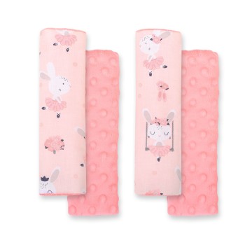 Μαξιλαράκια Ζώνης Αυτοκινήτου - ballerinas pink/powder pink