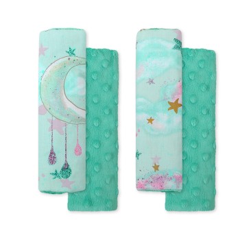 Μαξιλαράκια Ζώνης Αυτοκινήτου - moons mint