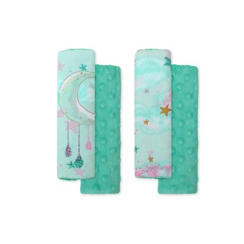 Μαξιλαράκια Ζώνης Αυτοκινήτου - moons mint