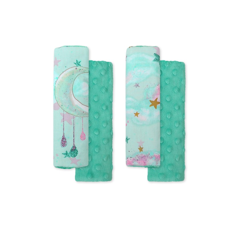 Μαξιλαράκια Ζώνης Αυτοκινήτου - moons mint