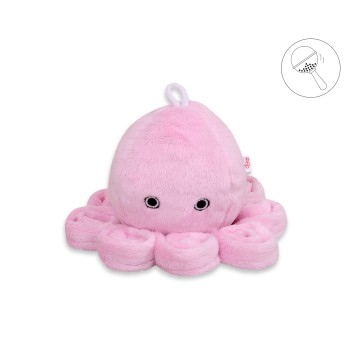 Χταποδάκι αγκαλιάς - pink - smooth minky