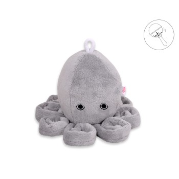 Χταποδάκι αγκαλιάς - gray - smooth minky