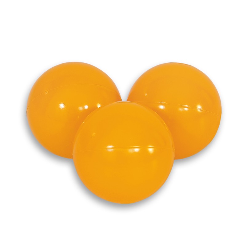 Πλαστικές Μπάλες 50 τμχ - honey yellow