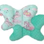 Double-sided anti shock cushion "BUTTERFLY" -  unicorn mint