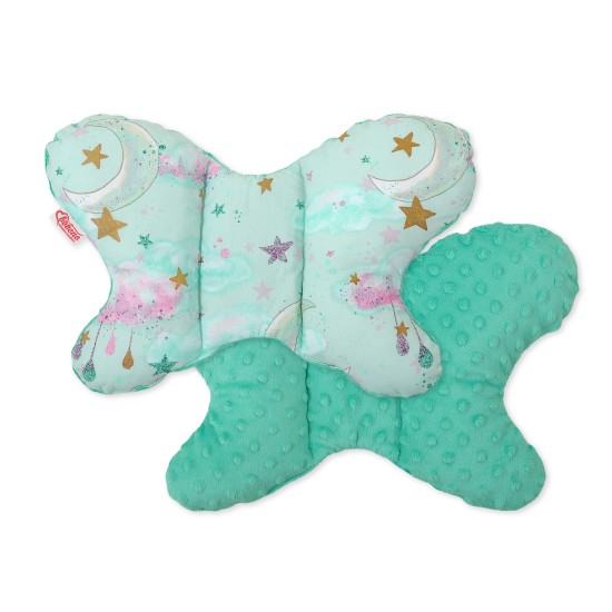 Double-sided anti shock cushion BUTTERFLY - moons mint