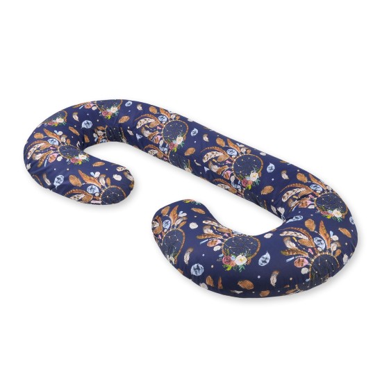 Μαξιλάρι Εγκυμοσύνης Σε Σχήμα C - dream catchers dark blue Μαξιλάρι Εγκυμοσύνης Σε Σχήμα C - dream catchers dark blue