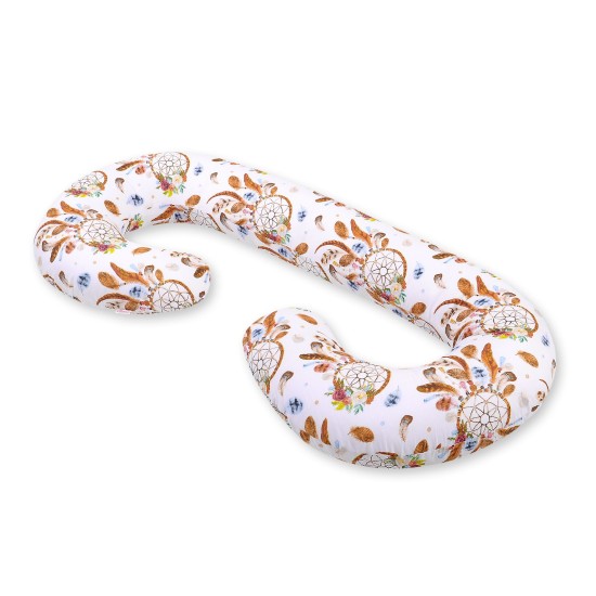 Μαξιλάρι Εγκυμοσύνης Σε Σχήμα C - dream catchers white Μαξιλάρι Εγκυμοσύνης Σε Σχήμα C - dream catchers white