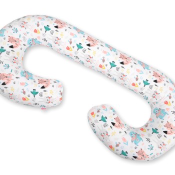 Μαξιλάρι Εγκυμοσύνης Σε Σχήμα C - blue teddy bears