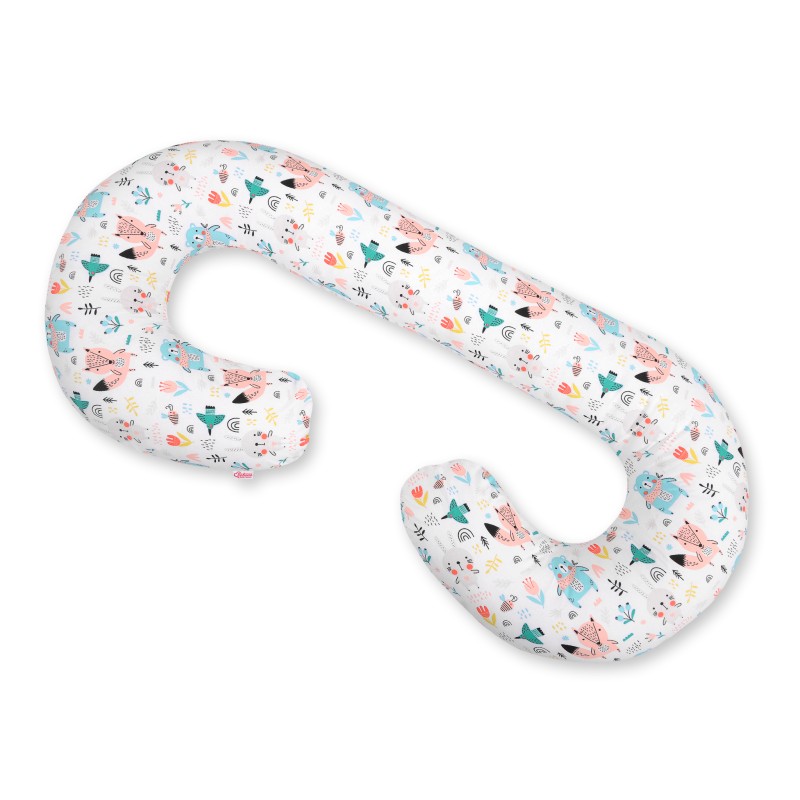 Μαξιλάρι Εγκυμοσύνης Σε Σχήμα C - blue teddy bears