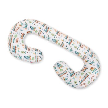 Μαξιλάρι Εγκυμοσύνης Σε Σχήμα C - turquoise train