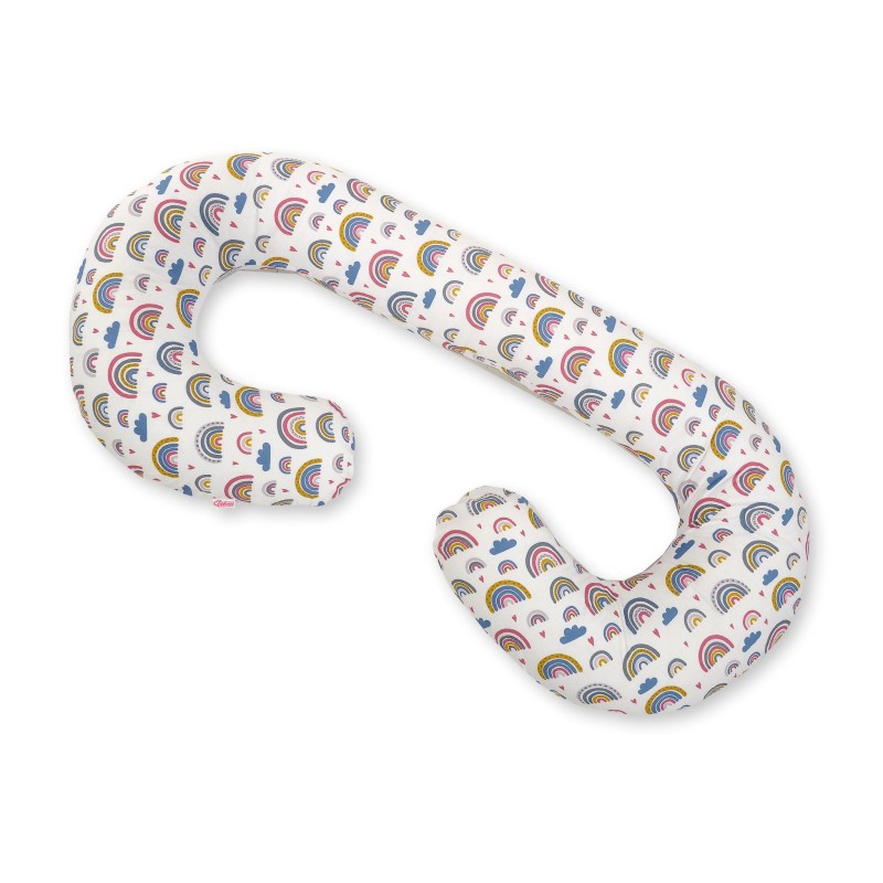 Μαξιλάρι Εγκυμοσύνης Σε Σχήμα C - rainbow