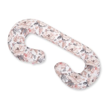 Μαξιλάρι Εγκυμοσύνης Σε Σχήμα C - sepia roses
