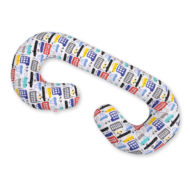 Μαξιλάρι Εγκυμοσύνης Σε Σχήμα C - colorful cars