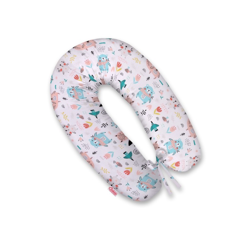 Μαξιλάρι εγκυμοσύνης LONGER - blue teddy bears