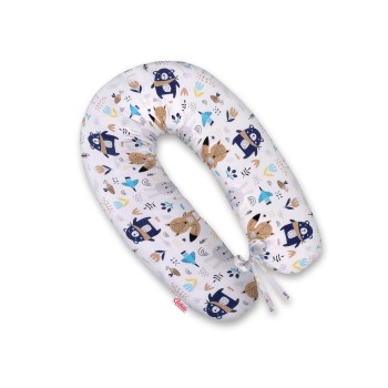 Μαξιλάρι εγκυμοσύνης LONGER - navy blue bears