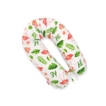 Μαξιλάρι Εγκυμοσύνης LONGER - coral flamingos